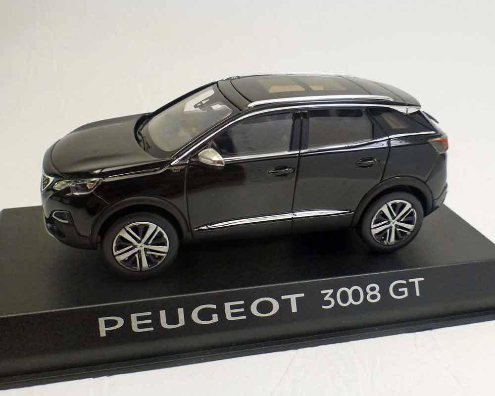 Peugeot 3008 GT, schwarz, 2016