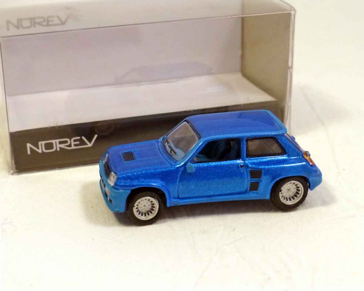 Renault 5, Turbo, blau-Metallic